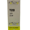 T20 -12V -21W- STOP AND TAIL BULBS - POTAUTO -CFTLXT2012325 (SINGLE BULB)